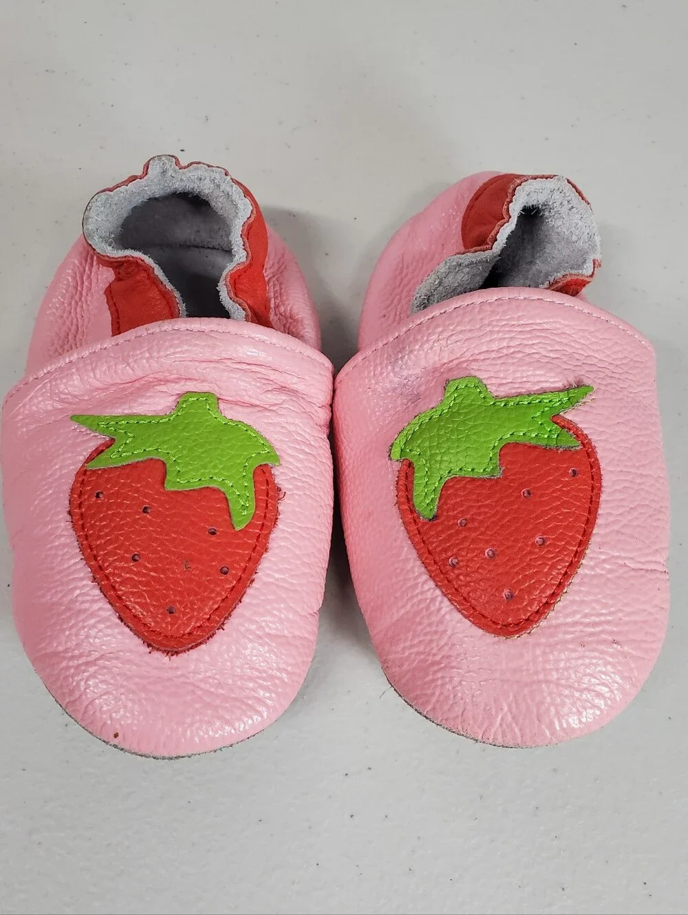 Source Unknown strawberry leather